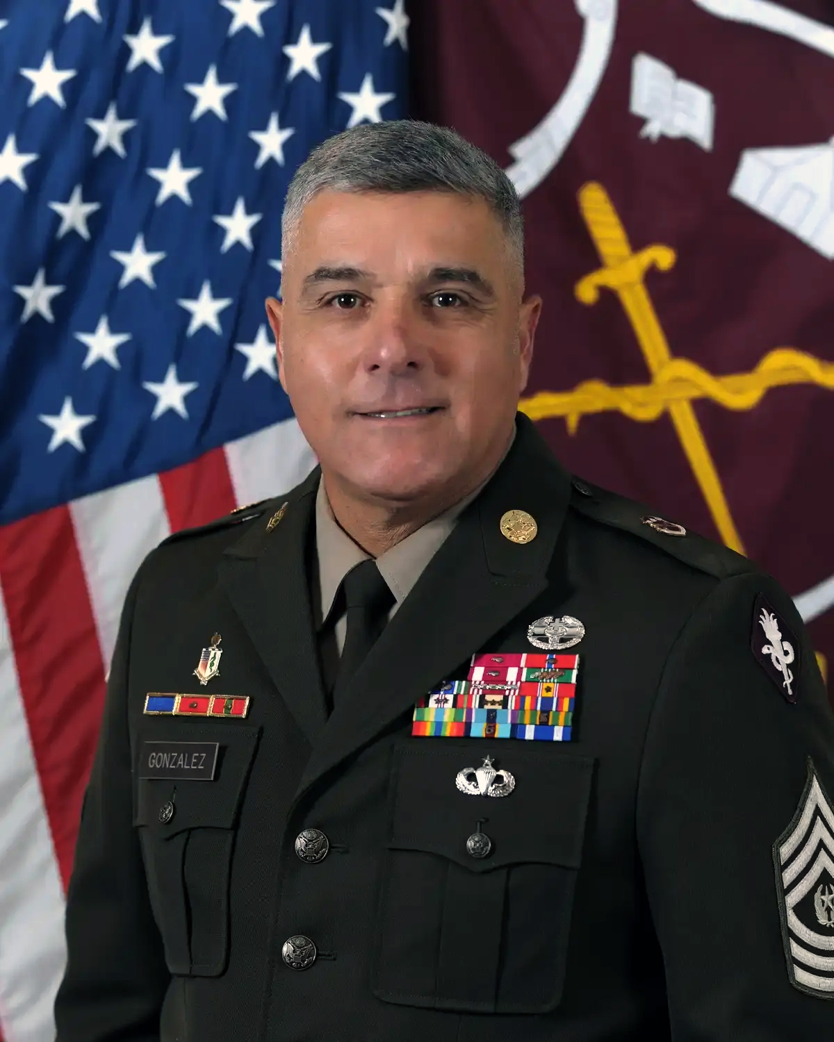 Command Sgt. Maj. Jesus Gonzalez